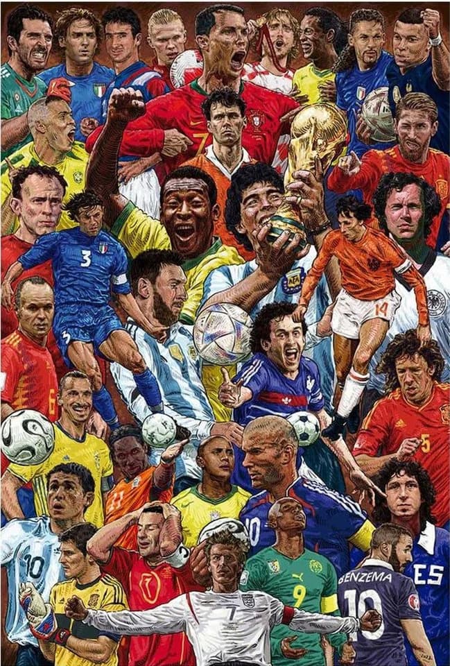empireposter® Fußball Legenden Poster 61x91,5 cm - Bild 2