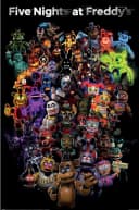 Five Nights at Freddy's Poster 61x91,5 cm Offiziell Lizenziert Bild 2