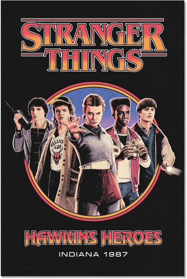 Stranger Things Staffel 5 Heroes Poster - Bild 2