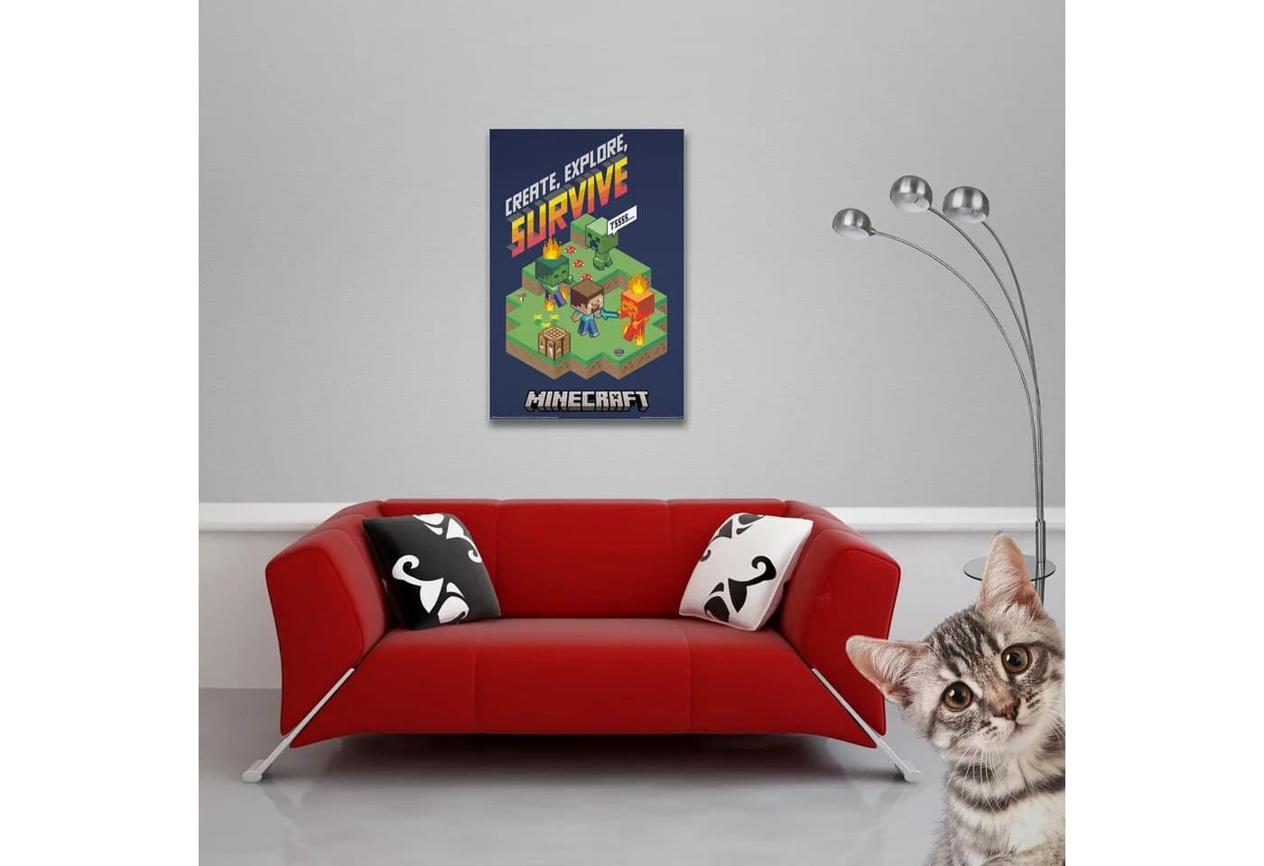 Minecraft Poster Survive 61x91,5 cm - Empireposter