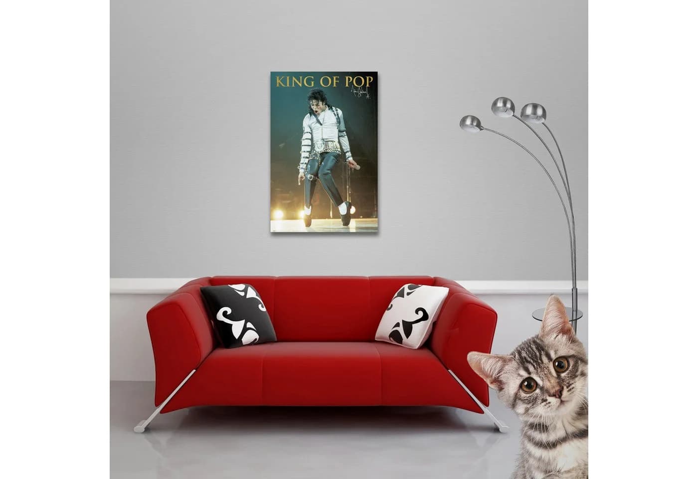 Poster Michael Jackson On Stage 61x91,5 cm