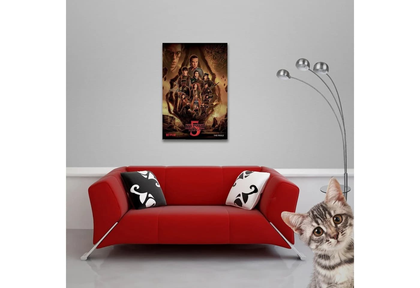 Poster Stranger Things Staffel 5 Finale 61x91,5 cm