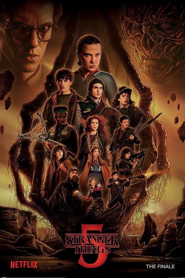 Poster Stranger Things Staffel 5 Finale 61x91,5 cm - Bild 2