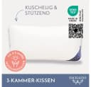 EXCELLENT 3-Kammer-Kopfkissen Florenz Weiß Bild 1