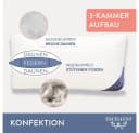 EXCELLENT 3-Kammer-Kopfkissen Florenz Weiß Bild 5