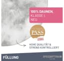 SPESSARTTRAUM Daunenbettdecke Exklusiv 100% Daunen Weiß Bild 3