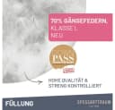 Spessarttraum Premium Gänsefederkopfkissen Weiß Allergikerfreundlich Bild 3