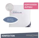 Spessarttraum Premium Gänsefederkopfkissen Weiß Allergikerfreundlich Bild 5