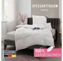 Spessarttraum Gänsedaunenbettdecke Premium Weiß 155x220cm Bild 2