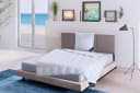 casimum Daunenbettdecke COMFORT 60% Daunen 40% Federn 100% Baumwolle Weiss Bild 1