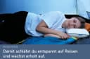 casimum Nackenstützkissen SUPER TRAVEL Memory Schaum Bild 1