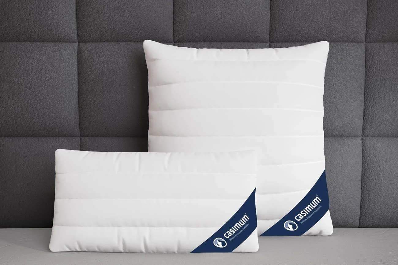 casimum 3-Kammer-Kopfkissen COMFORT Kissen 3D-Hohlfaser
