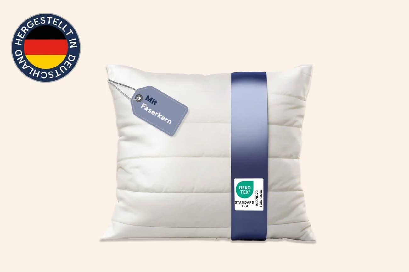 casimum 3-Kammer-Kopfkissen COMFORT Kissen 3D-Hohlfaser - Bild 3