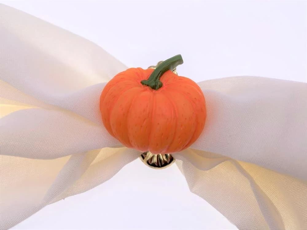 DécoProfi Dekoklammer Donauklammer Motiv Kürbis Orange - Bild 3
