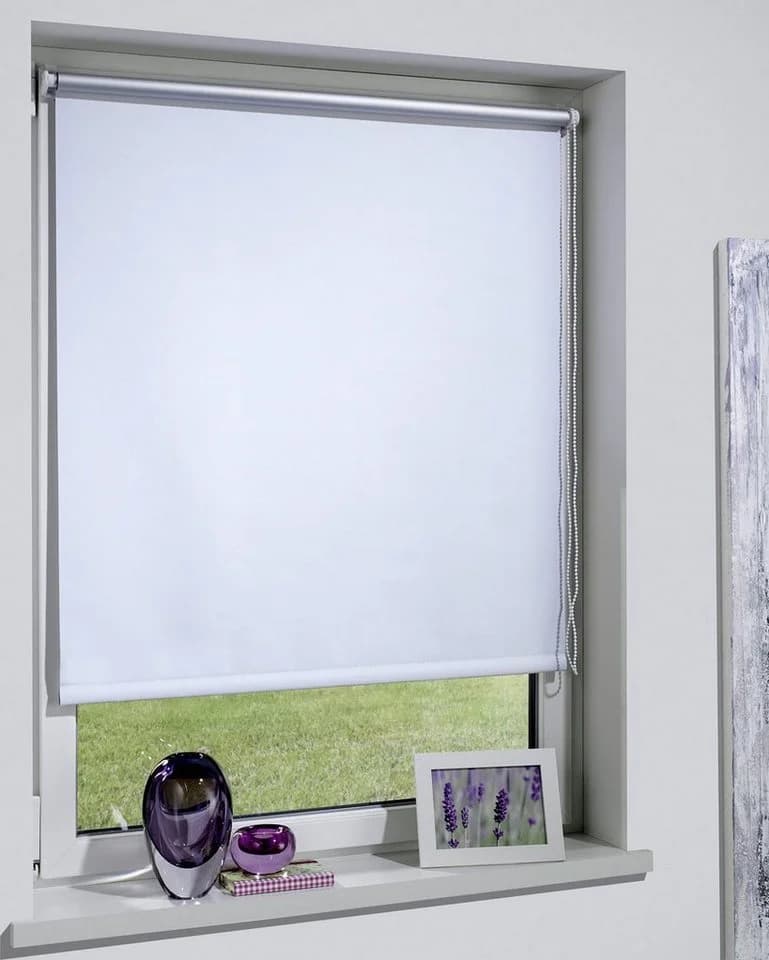 DécoProfi Verdunklungsrollo Thermorollo ohne Bohren
