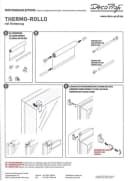 DécoProfi Verdunklungsrollo Thermorollo ohne Bohren Bild 5