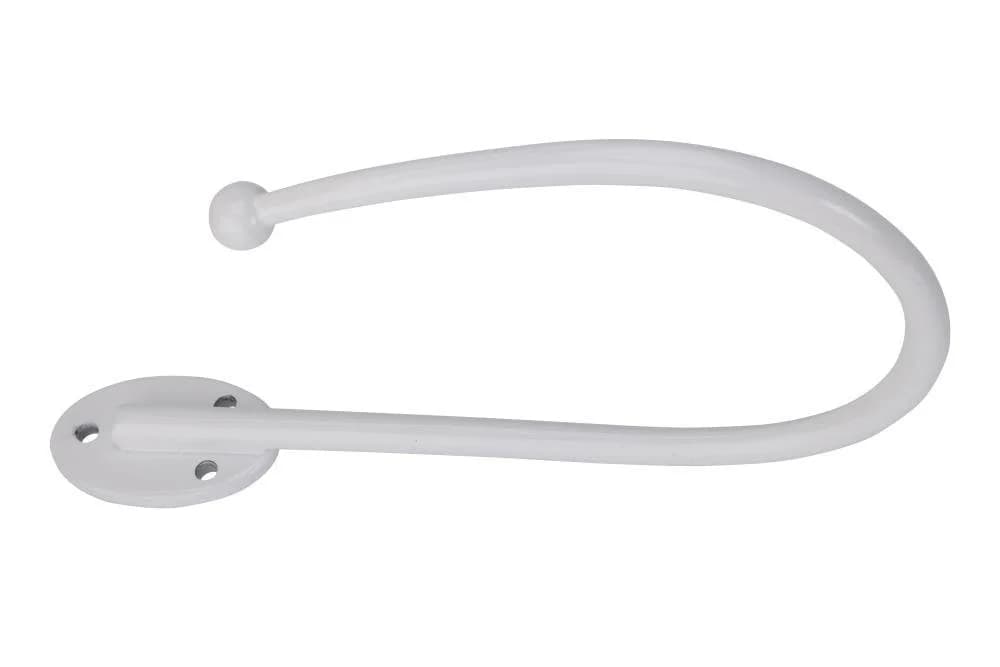 DécoProfi Raffhalter Weiß Glänzend Raffbügel für Gardinen - Bild 2