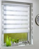 DécoProfi Duo-Doppelrollo KLEMMFIX Weiß Lichtschutz Bild 1