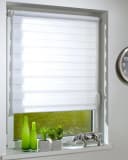 DécoProfi Duo-Doppelrollo KLEMMFIX Weiß Lichtschutz Bild 4