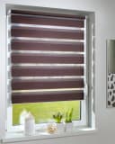 DécoProfi Duo-Doppelrollo KLEMMFIX Braun Lichtschutz Bild 3