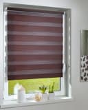 DécoProfi Duo-Doppelrollo KLEMMFIX Braun Lichtschutz Bild 4