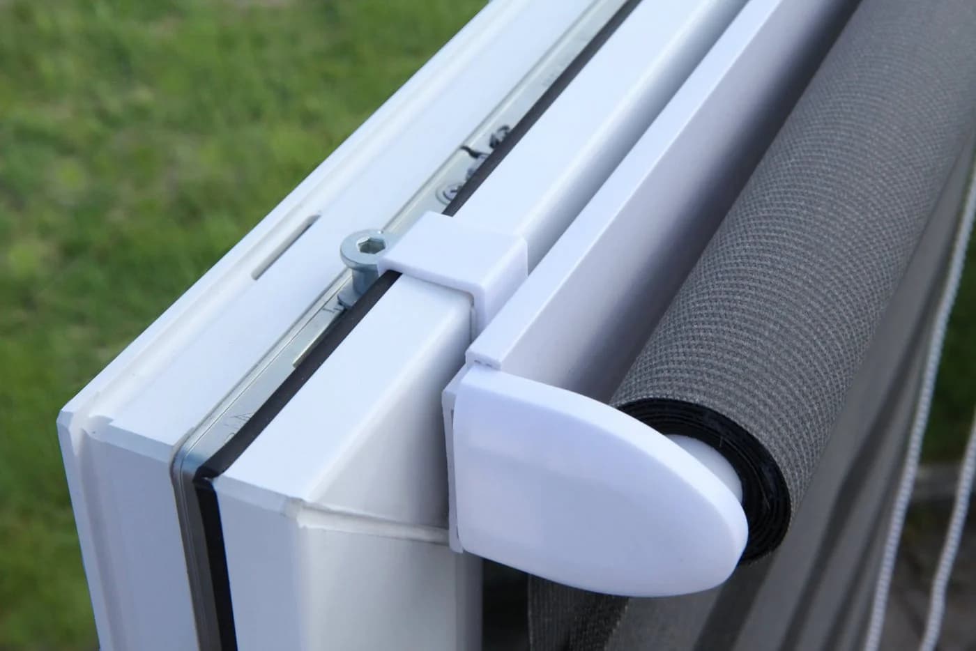 DécoProfi Duo-Doppelrollo KLEMMFIX Braun Lichtschutz - Bild 5