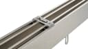 DécoProfi Innenlauf Gardinenstange 2-läufig Silber Aluminium Bild 1