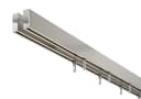 DécoProfi Innenlauf Gardinenstange 2-läufig Silber Aluminium Bild 2