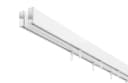 DécoProfi Innenlauf-Gardinenstange 2-läufig Aluminium Deckenträger Bild 2