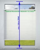 DécoProfi Plissee Klemmfix Ohne Bohren Blickdicht Rosa Bild 1