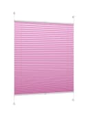 DécoProfi Plissee Klemmfix Ohne Bohren Blickdicht Rosa Bild 2