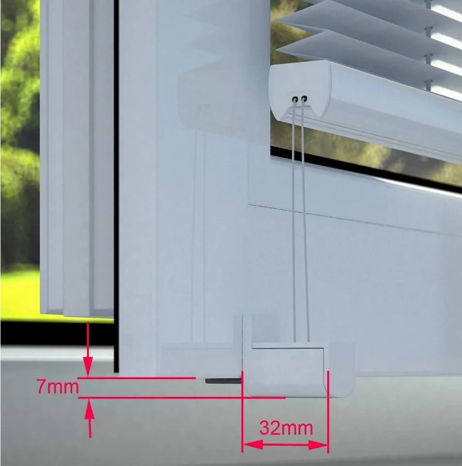 DécoProfi Plissee Klemmfix Ohne Bohren Blickdicht Rosa - Bild 3