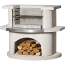 Buschbeck Grillbar Venedig Holzkohlegrill Weiß Bild 1