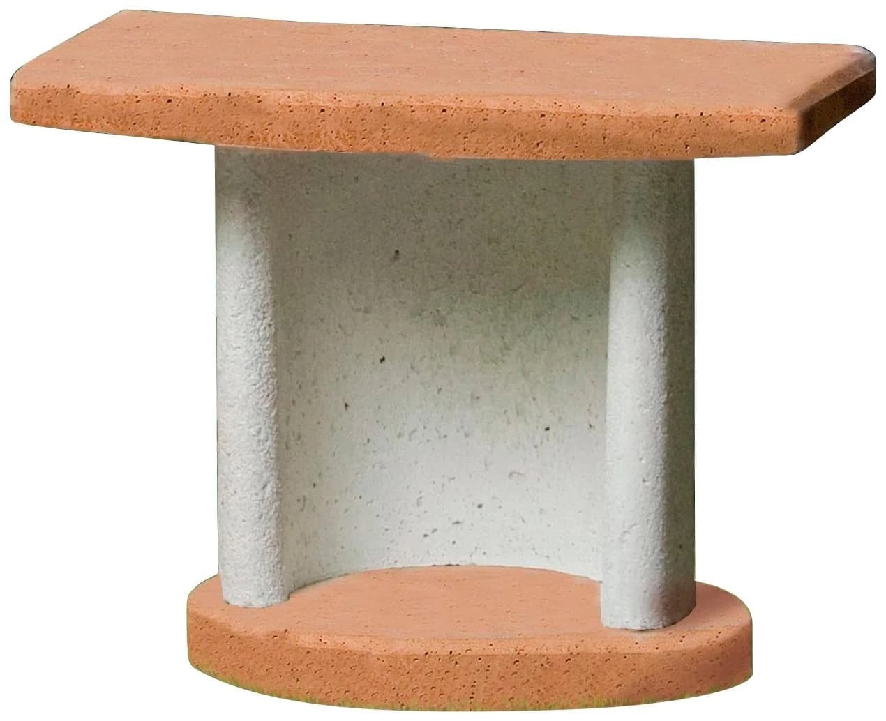 BUSCHBECK Beistelltisch Georgia Terracotta Grau Beton - Bild 2