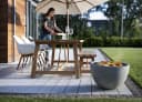Buschbeck Grill-Feuerschale Madrid Magnesia-Fiberglas Bild 5
