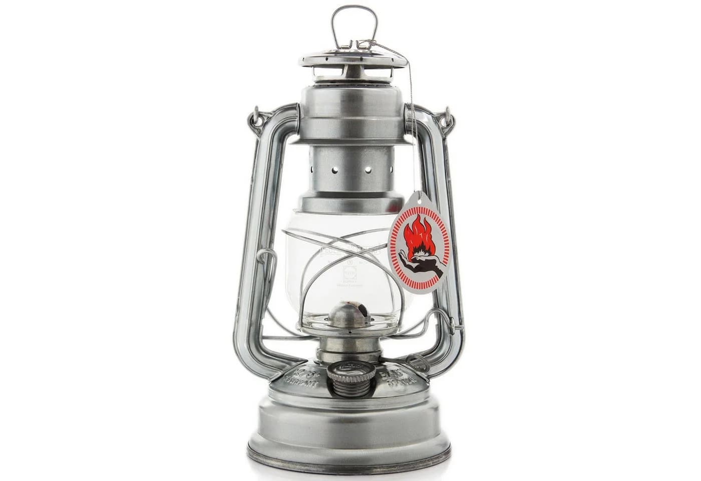 Feuerhand Sturmlaterne Baby Special 276 Silber - Bild 5
