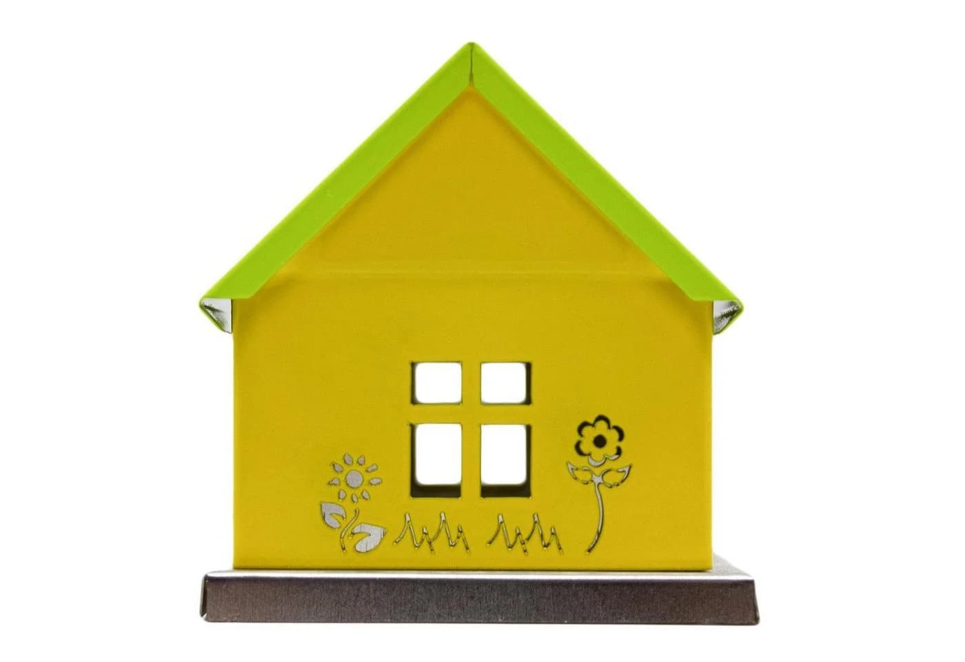 Landshop24 Räucherhaus Metall Mückenhaisl Motiv "Mücke" Gelb/Grün - Bild 5