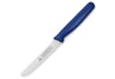 Landshop24 Brötchenmesser 4er Set blau Edelstahl Wellenschliff Bild 1
