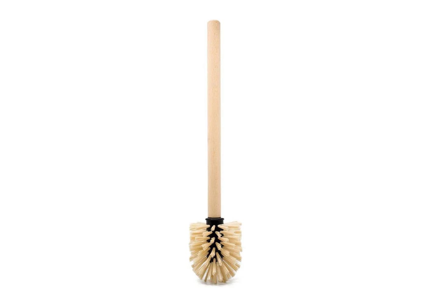 Bürstenhaus Redecker WC-Garnitur Metallkanne+Toilettenbürste Buchenholz Nylonborste - Bild 5