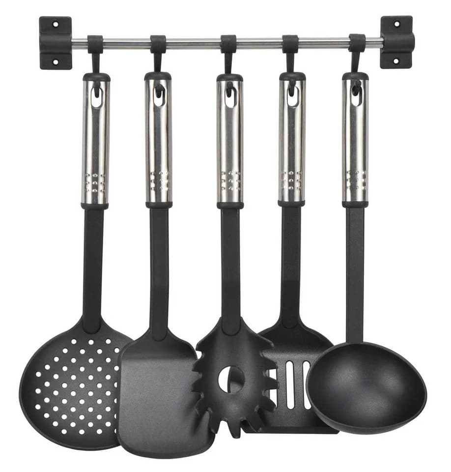 Haushalt International Küchenorganizer-Set 6-tlg. Kunststoff und Edelstahl - Bild 2