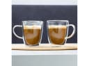 HI Doppelwandige Cappuccino-Gläser 2er-Set aus Borosilikatglas Bild 2