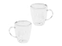 HI Doppelwandige Cappuccino-Gläser 2er-Set aus Borosilikatglas Bild 3