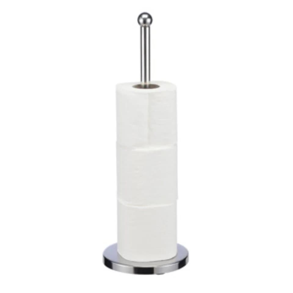 Haushalt International Toiletten-Ersatzrollenhalter Edelstahl
