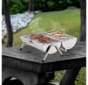 Haushalt International Picknick Grill Edelstahl Kompakt Bild 1