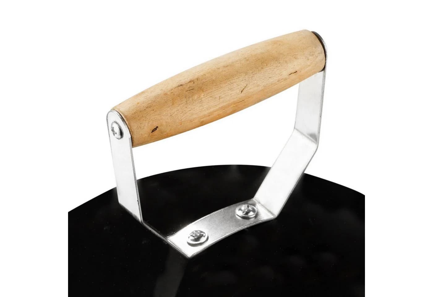 Haushalt International Mini-Kugelgrill Schwarz mit Holzgriff - Bild 5