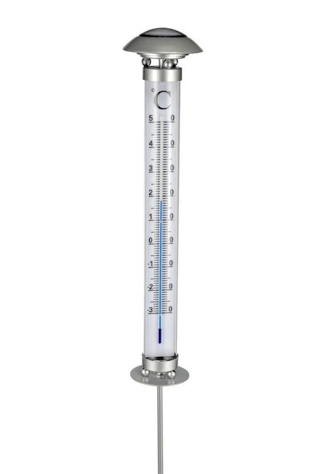 Haushalt International Solar Thermometer mit LED und Dämmerungssensor - Bild 2