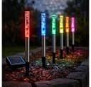 Haushalt International LED Solarleuchte Bubbles 6er Set Farbwechsel Bild 2