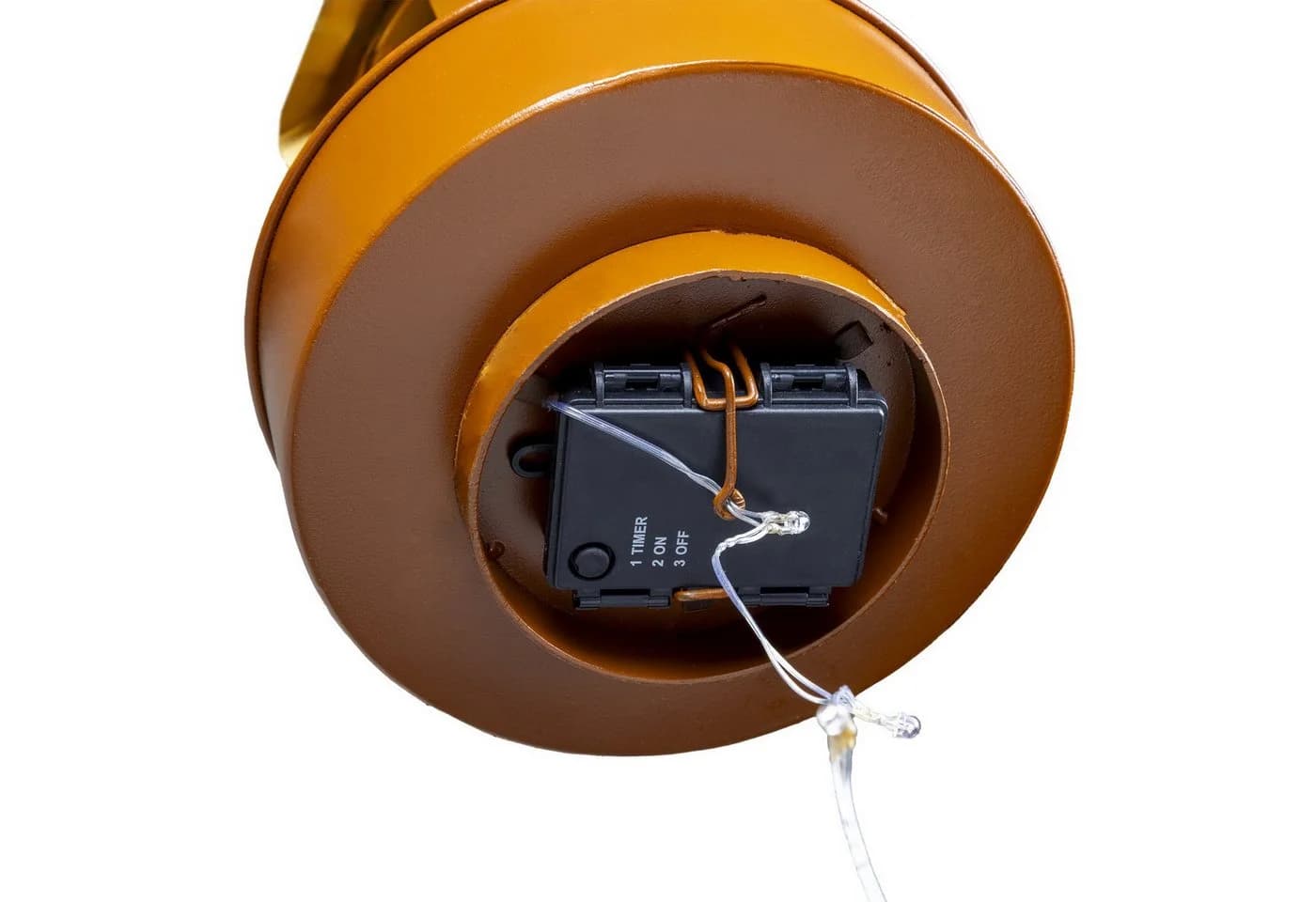 Haushalt International LED-Leuchtturm Rostoptik mit Timer - Bild 5