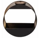 Haushalt International Solarleuchte Außen Metall Schwarz mit Pflanzgefäß Bild 1