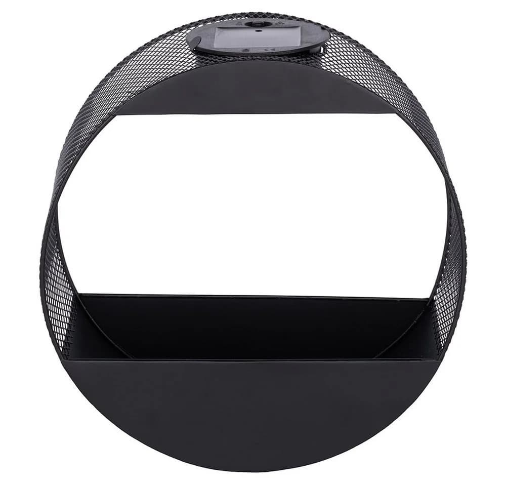 Haushalt International Solarleuchte Außen Metall Schwarz mit Pflanzgefäß - Bild 5
